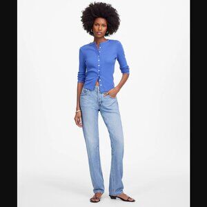 Madewell 23 The Dean Easy Straight Jean in Northridge Wash: Airy Denim Edition